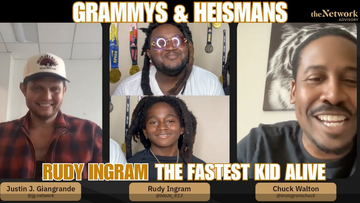The 'Fastest Kid on the Planet' Phenom BLAZE INGRAM Interview for Grammys & Heismans #nil