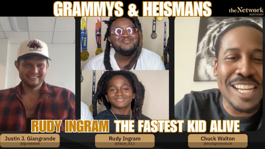 The 'Fastest Kid on the Planet' Phenom BLAZE INGRAM Interview for Grammys & Heismans #nil